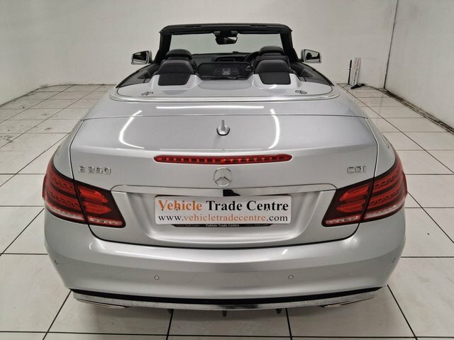Mercedes-Benz E Class 2.1 E250 Cdi Amg Line Cabriolet G-troni PJ15EFD Silver #6