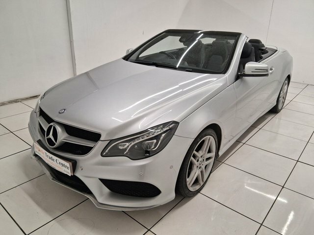 Mercedes-Benz E Class 2.1 E250 Cdi Amg Line Cabriolet G-troni PJ15EFD Silver #4