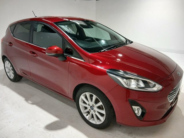 Ford Fiesta 1.0T Ecoboost Gpf Titanium Hatchback Ma Red