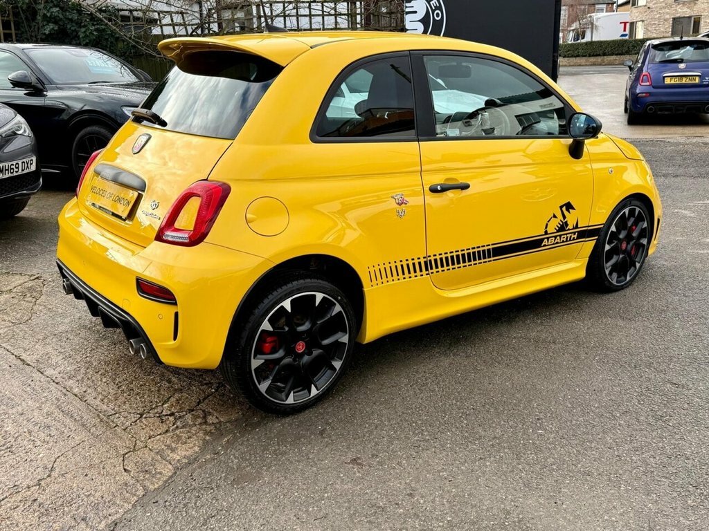 Abarth 595 Hatchback GM21YVP Yellow #6