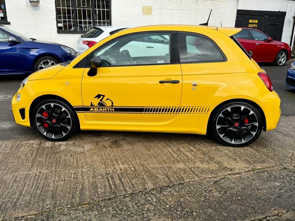 Abarth 595 Hatchback GM21YVP Yellow #4