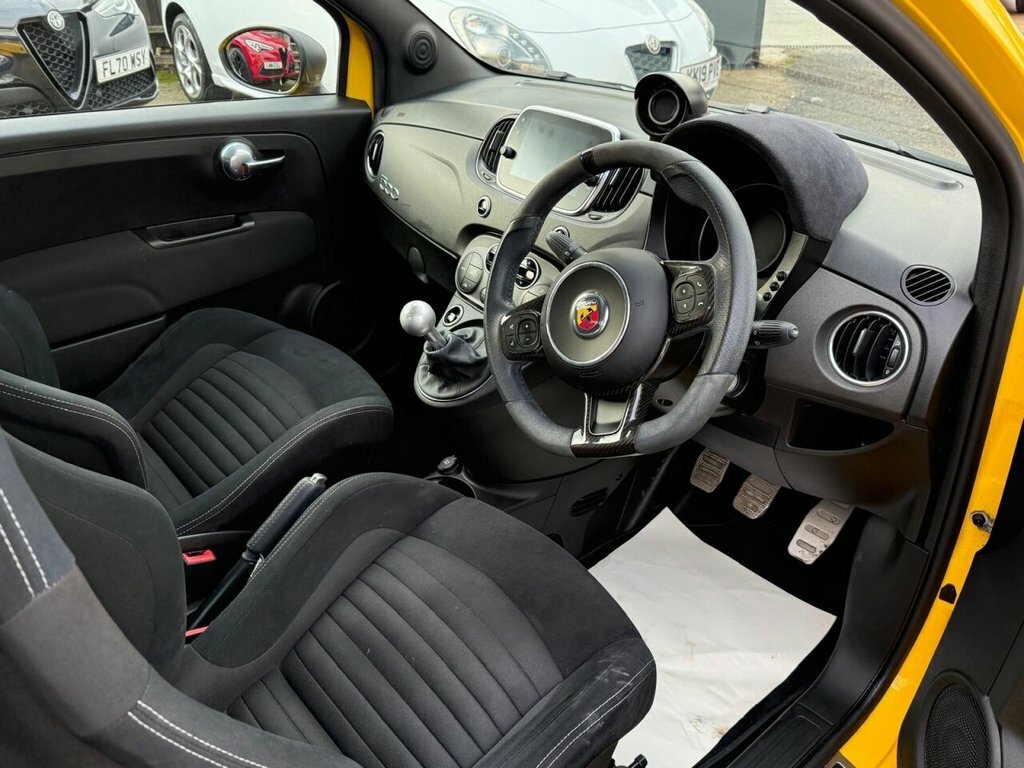 Abarth 595 Hatchback GM21YVP Yellow #3