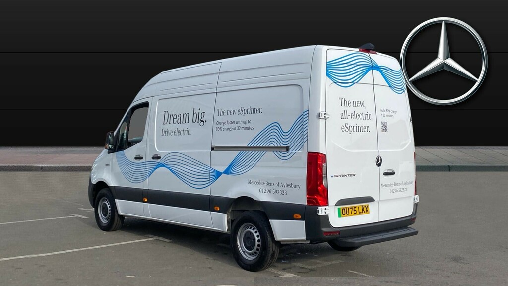 Mercedes-Benz eSprinter Pro White #2