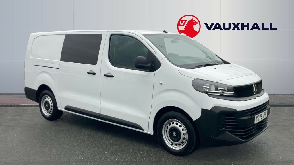 Vauxhall Vivaro Prime White
