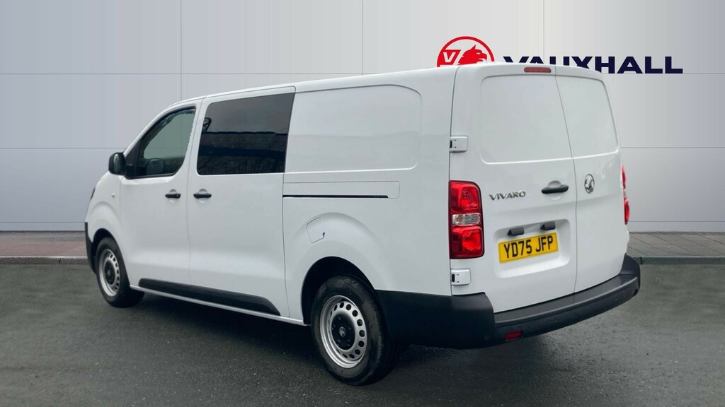 Vauxhall Vivaro Prime White #4
