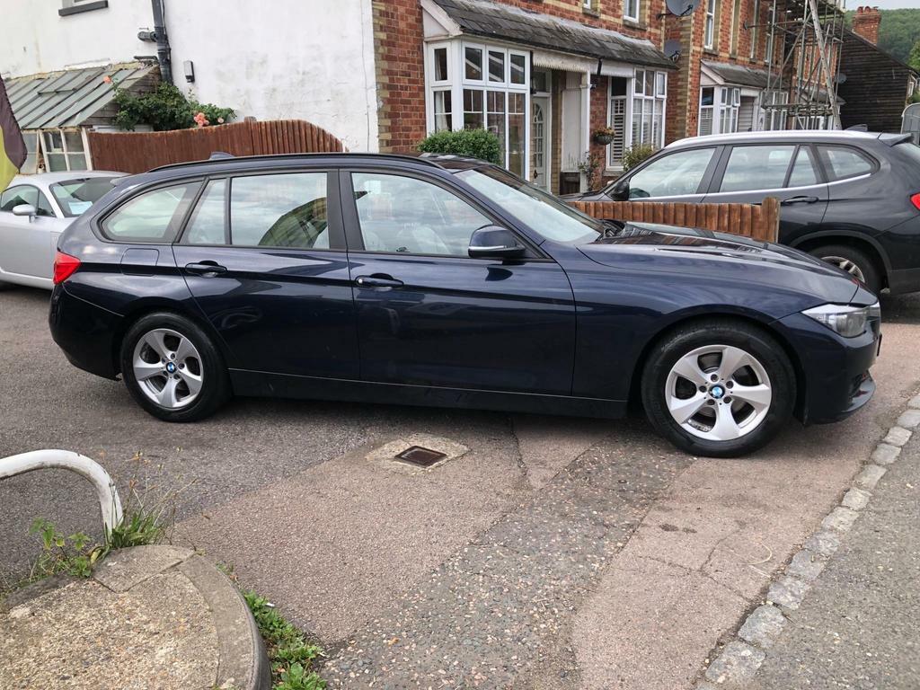 BMW 3 Series 2.0 320D Ed Efficientdynamics Touring Euro 5 LM64CXT Blue #4