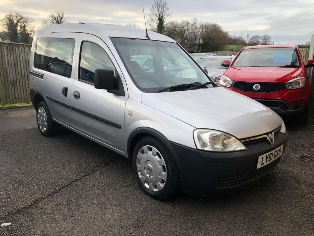 Vauxhall Combo 1.3 2000 Cdti 16V Crew Van Easytronic Fwd L1 H1 Silver #3