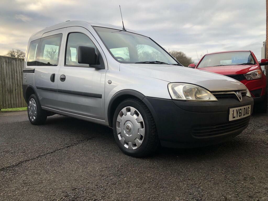Vauxhall Combo 1.3 2000 Cdti 16V Crew Van Easytronic Fwd L1 H1 Silver #4