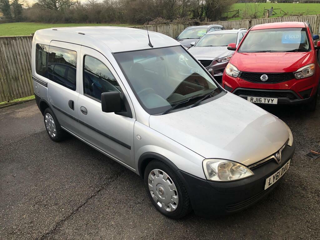 Vauxhall Combo 1.3 2000 Cdti 16V Crew Van Easytronic Fwd L1 H1 Silver #2