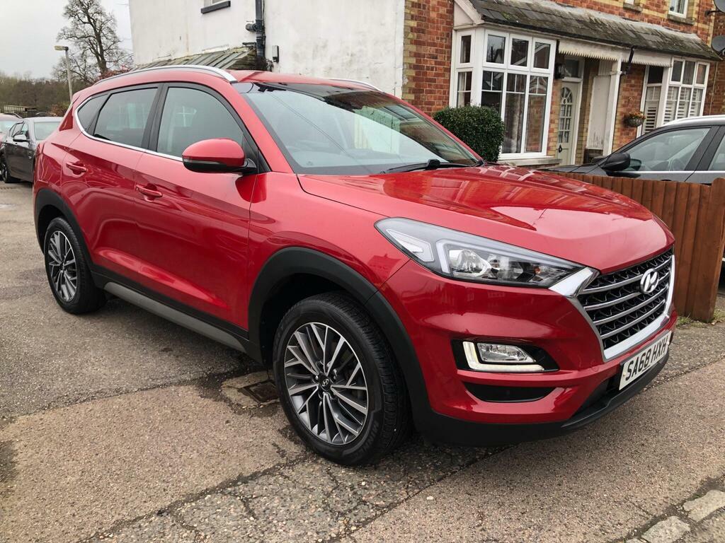 Hyundai Tucson 1.6 Gdi Premium Euro 6 S S SA68HXH Red #3
