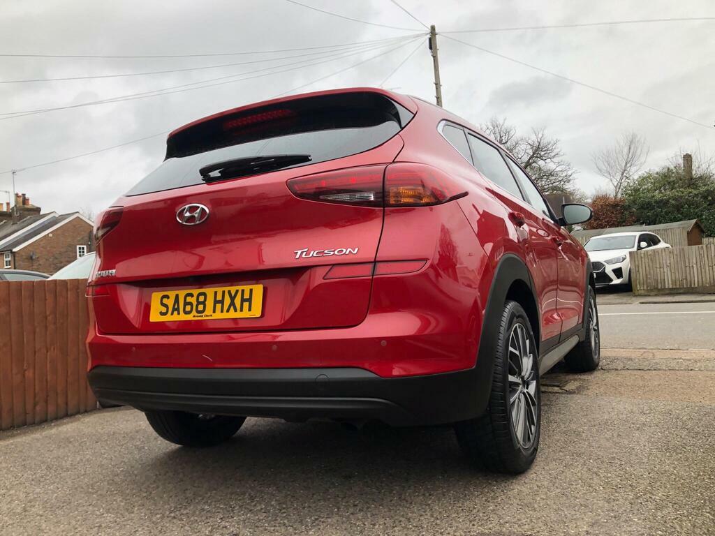 Hyundai Tucson 1.6 Gdi Premium Euro 6 S S SA68HXH Red #6