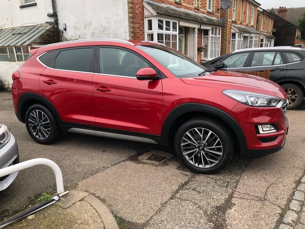 Hyundai Tucson 1.6 Gdi Premium Euro 6 S S SA68HXH Red #4