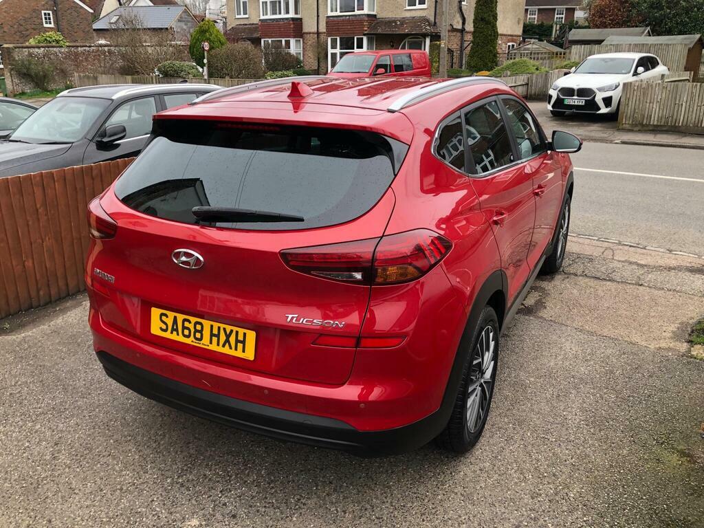 Hyundai Tucson 1.6 Gdi Premium Euro 6 S S SA68HXH Red #5