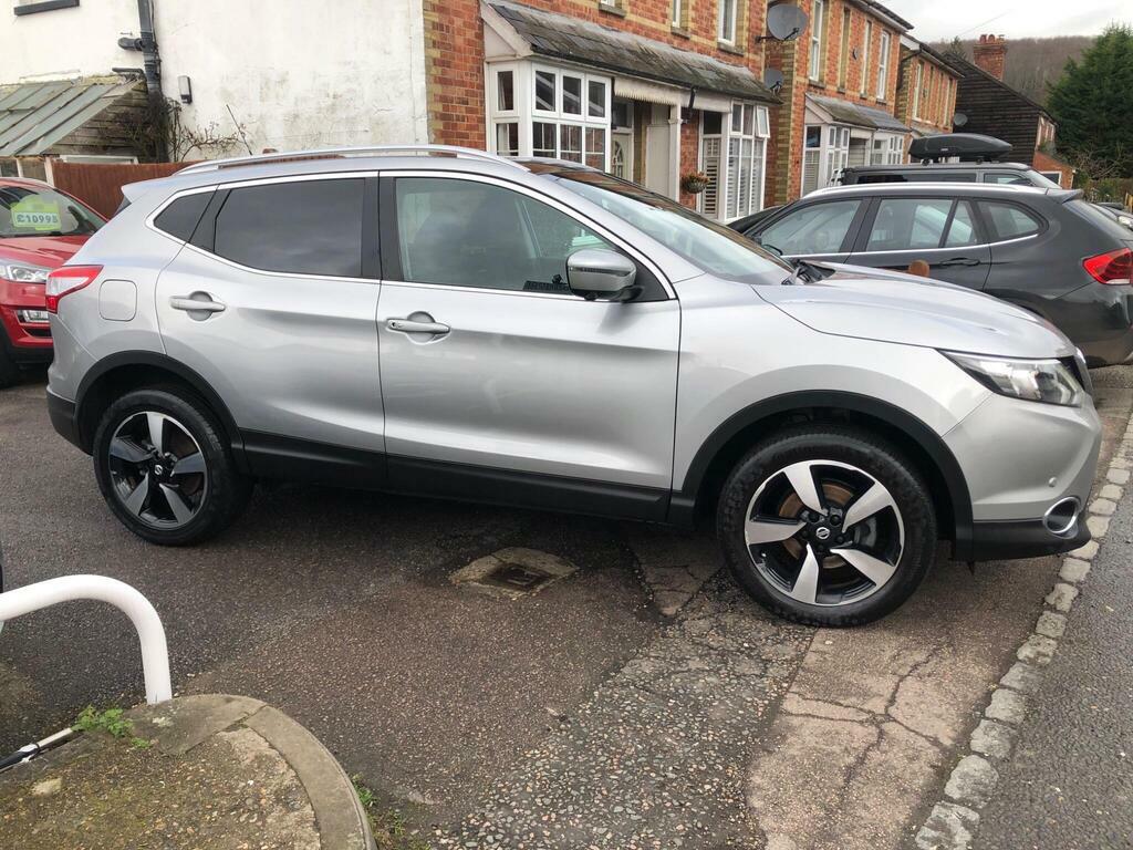 Nissan Qashqai 1.6 Dig-t N-connecta Euro 6 S S GN67XFJ Silver #4
