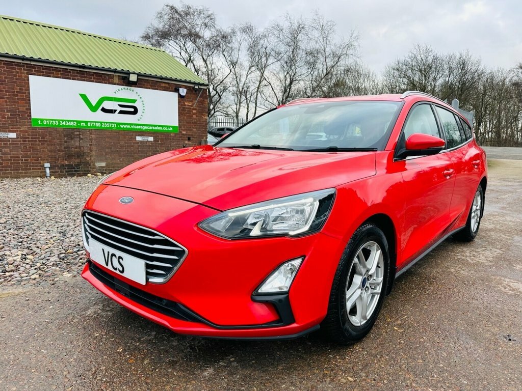 Ford Focus 1L Zetec Edition KS71WXG Red