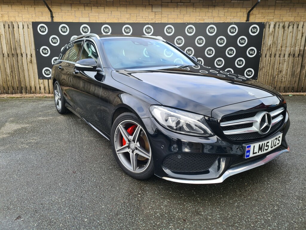 Mercedes-Benz C Class 2.0 C200 Amg Line 201515 Black