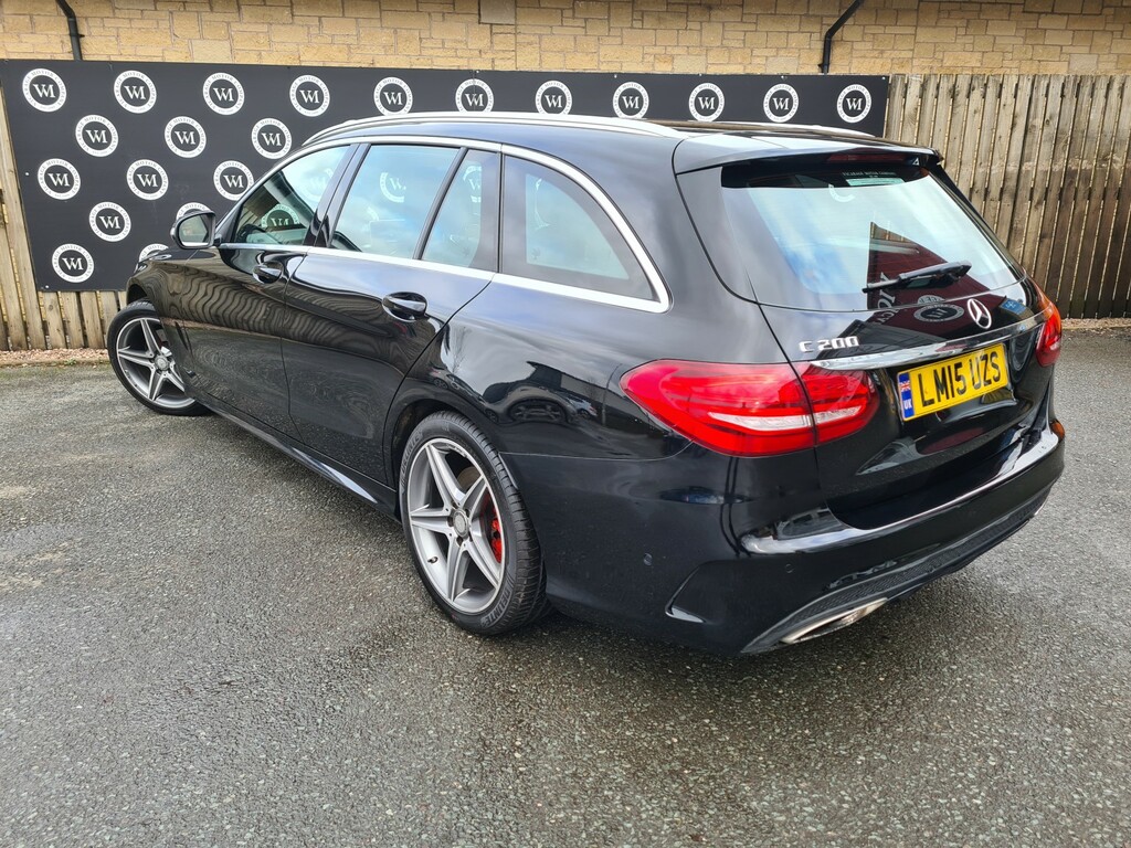 Mercedes-Benz C Class 2.0 C200 Amg Line 201515 LM15UZS Black #6