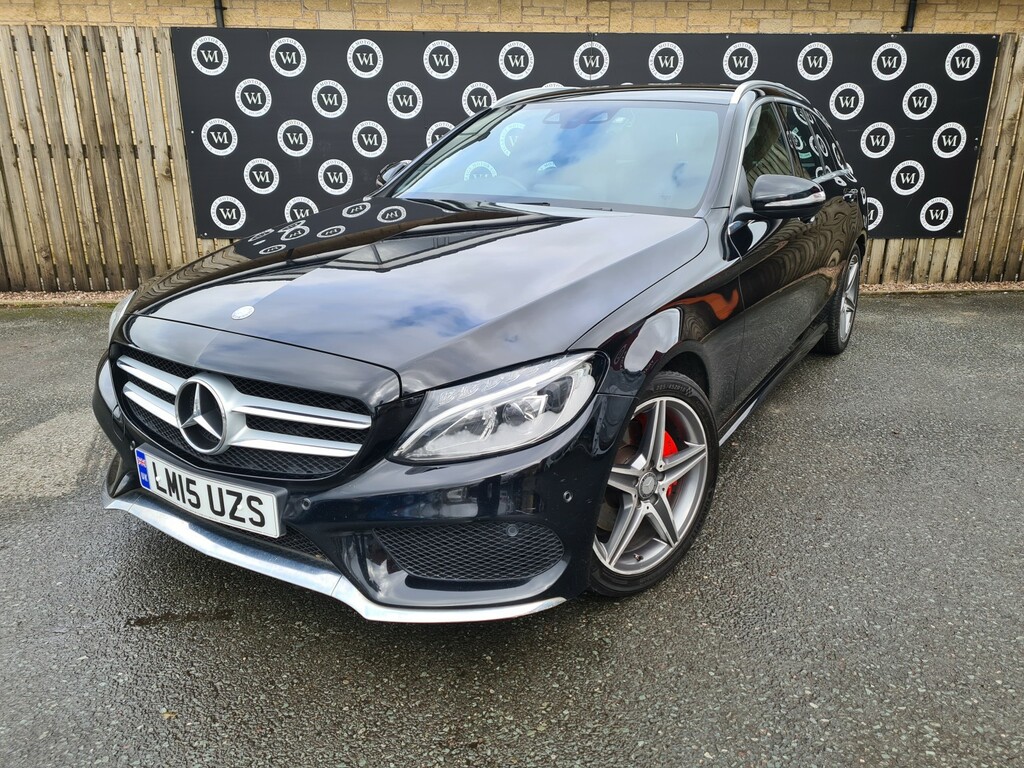 Mercedes-Benz C Class 2.0 C200 Amg Line 201515 LM15UZS Black #3