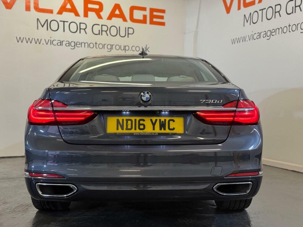 BMW 7 Series 3.0 730D Euro 6 S S ND16YWC Grey #3