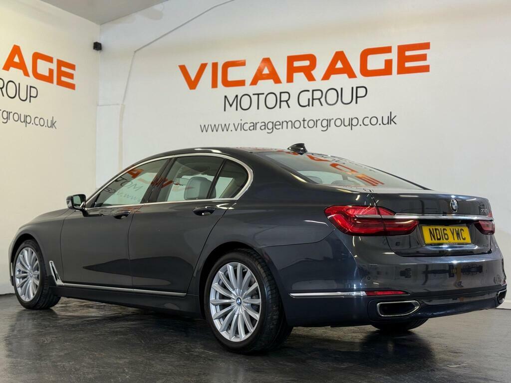 BMW 7 Series 3.0 730D Euro 6 S S ND16YWC Grey #2
