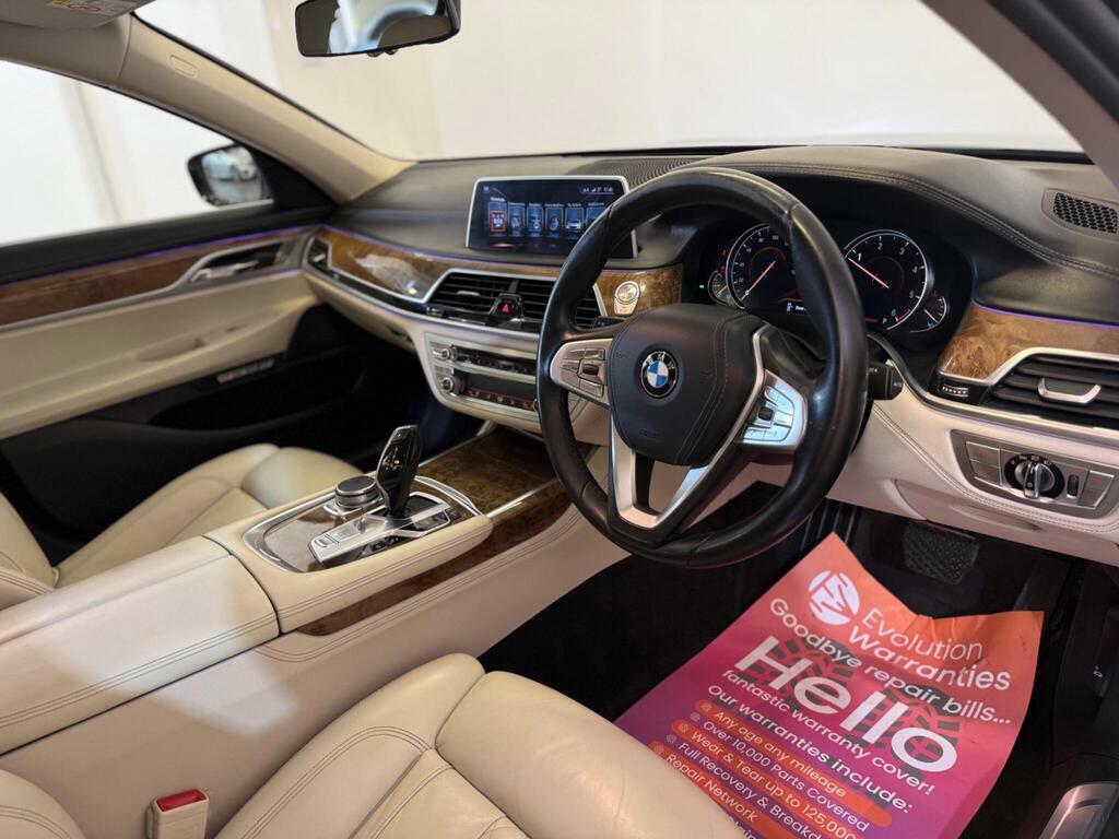 BMW 7 Series 3.0 730D Euro 6 S S ND16YWC Grey #4