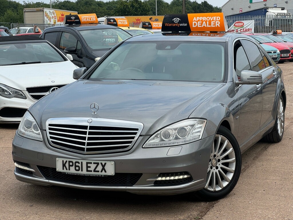 Mercedes-Benz S Class 3.0 S350l V6 Bluetec Saloon Silver #2