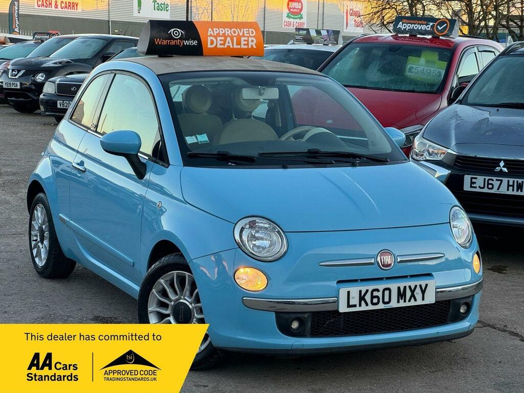 Fiat 500C 0.9 Twinair Cult Convertible Dualogic E Blue
