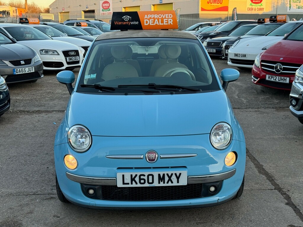 Fiat 500C 0.9 Twinair Cult Convertible Dualogic E LK60MXY Blue #4