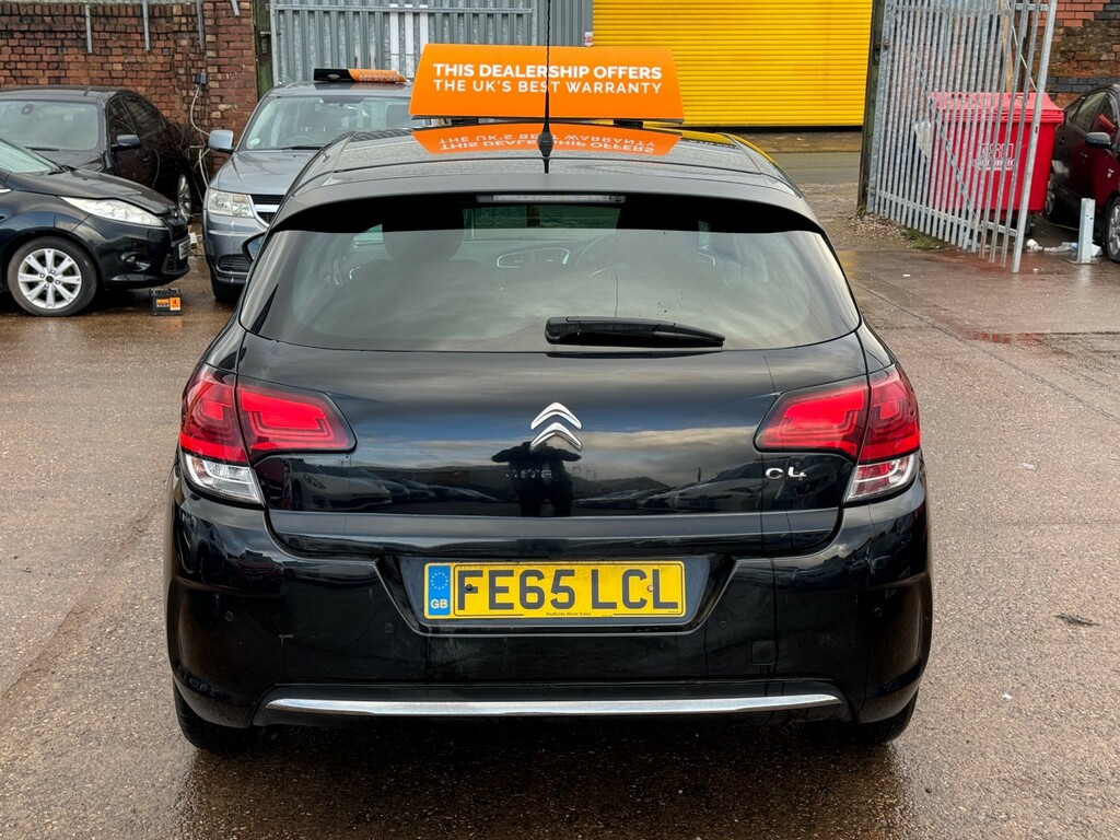 Citroen C4 1.6 Bluehdi Flair Hatchback FE65LCL Black #6