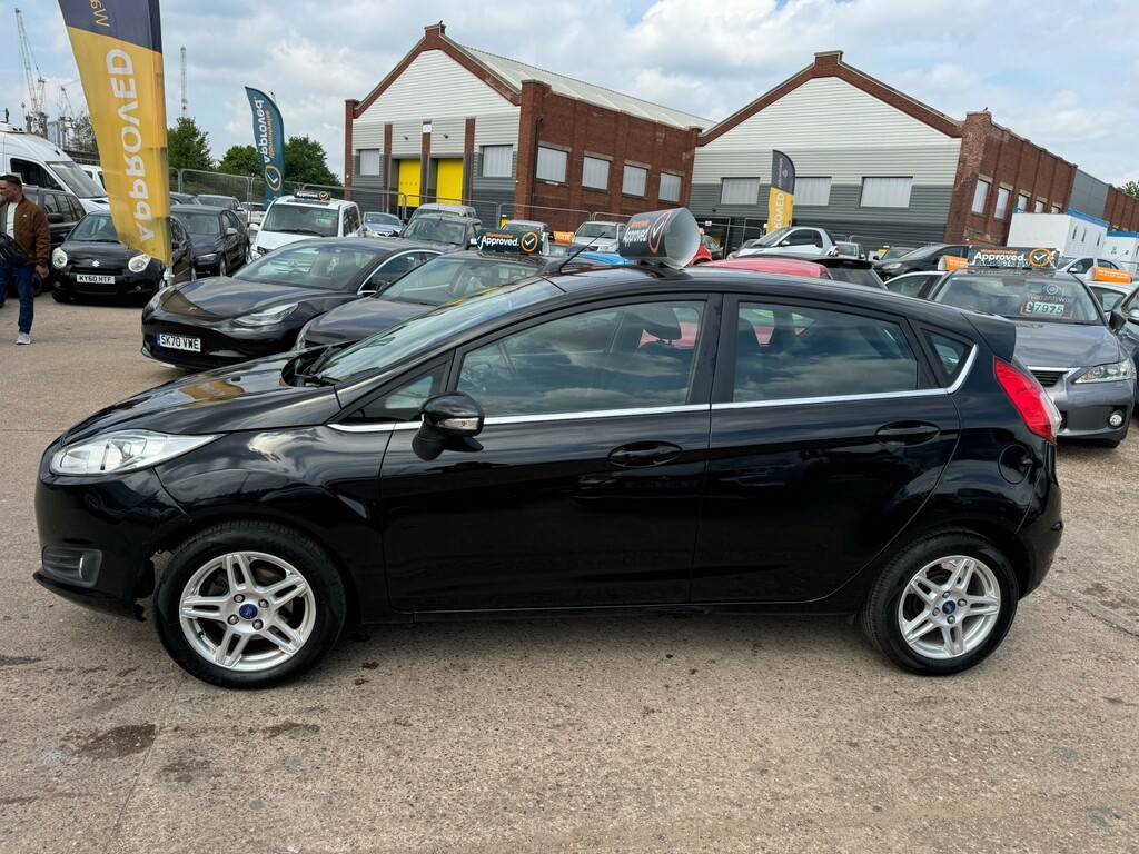 Ford Fiesta 1.6 Zetec Hatchback GF13TVU Black #5