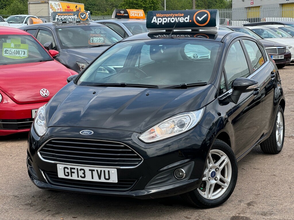 Ford Fiesta 1.6 Zetec Hatchback GF13TVU Black #2