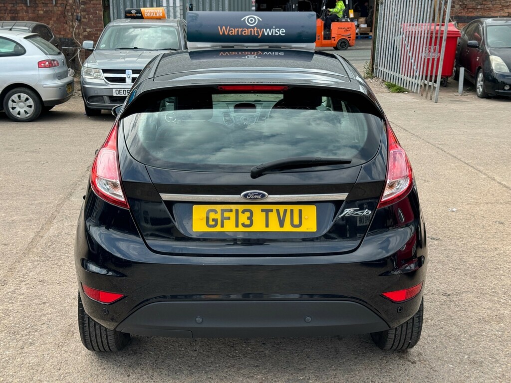 Ford Fiesta 1.6 Zetec Hatchback GF13TVU Black #6