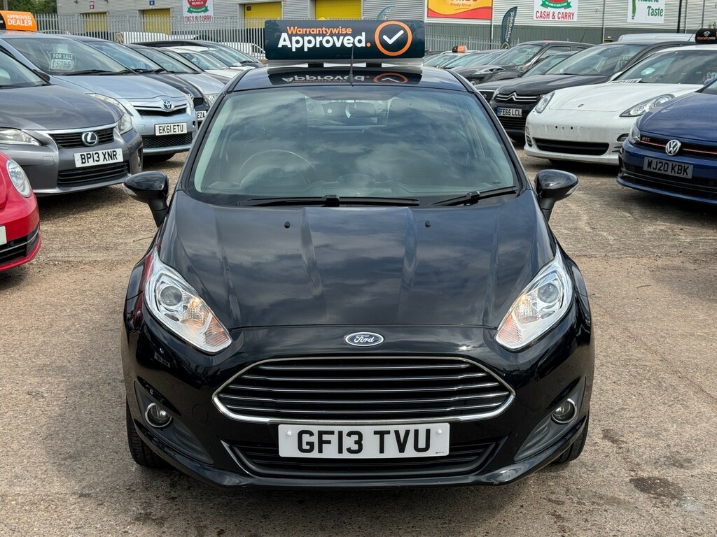 Ford Fiesta 1.6 Zetec Hatchback GF13TVU Black #3