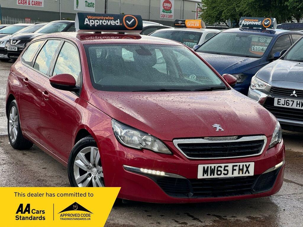 Peugeot 308 SW 1.6 Bluehdi Active Estate Red