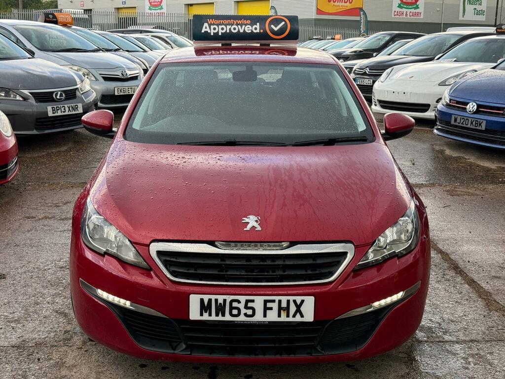 Peugeot 308 SW 1.6 Bluehdi Active Estate MW65FHX Red #3