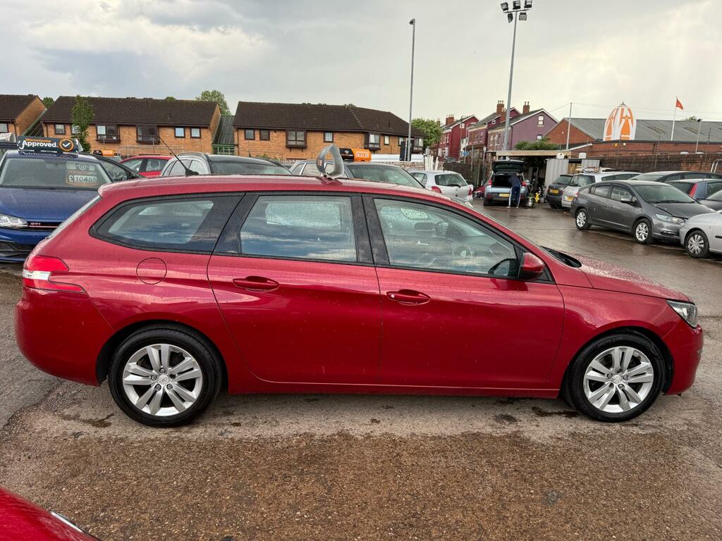 Peugeot 308 SW 1.6 Bluehdi Active Estate MW65FHX Red #5