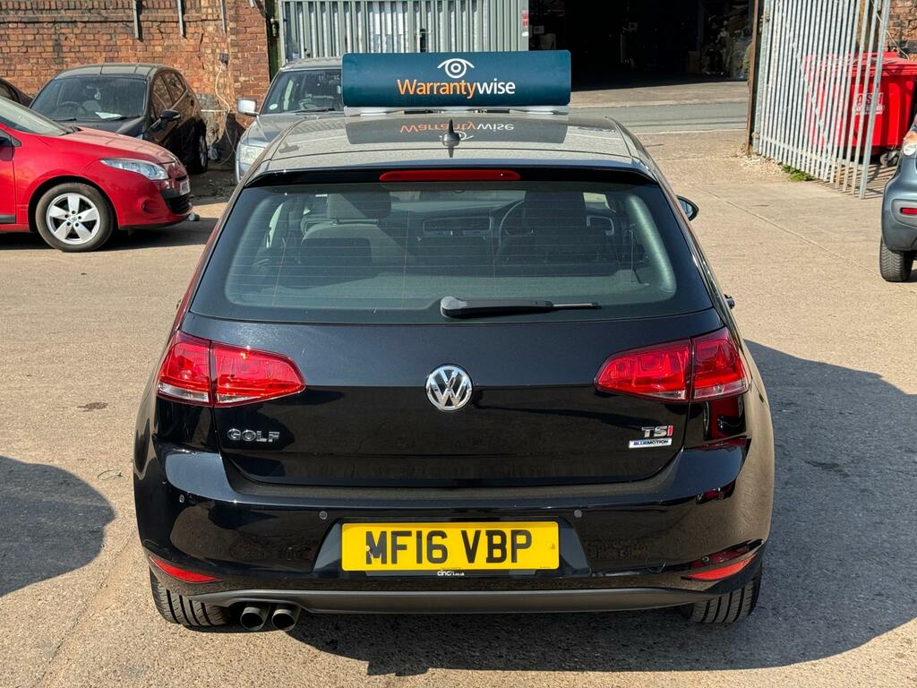 Volkswagen Golf 1.4 Tsi Bluemotion Tech Match Edition Hatchback MF16VBP Black #6