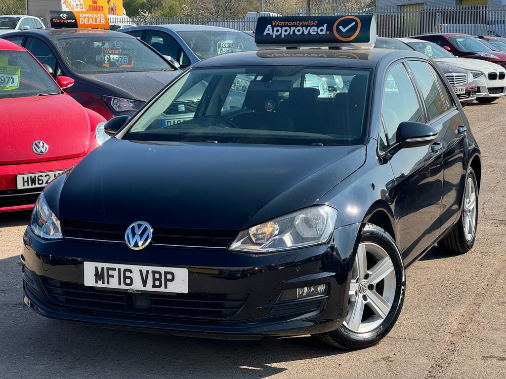 Volkswagen Golf 1.4 Tsi Bluemotion Tech Match Edition Hatchback MF16VBP Black #2
