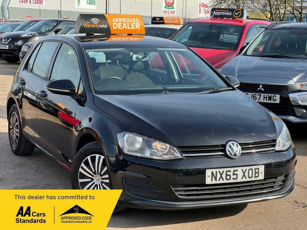 Volkswagen Golf 1.6 Tdi Bluemotion Tech S Hatchback NX65XOB Black