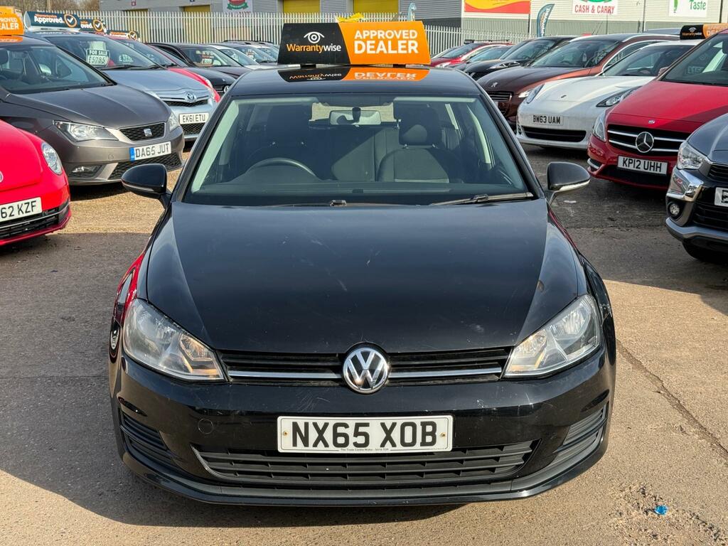 Volkswagen Golf 1.6 Tdi Bluemotion Tech S Hatchback NX65XOB Black #3