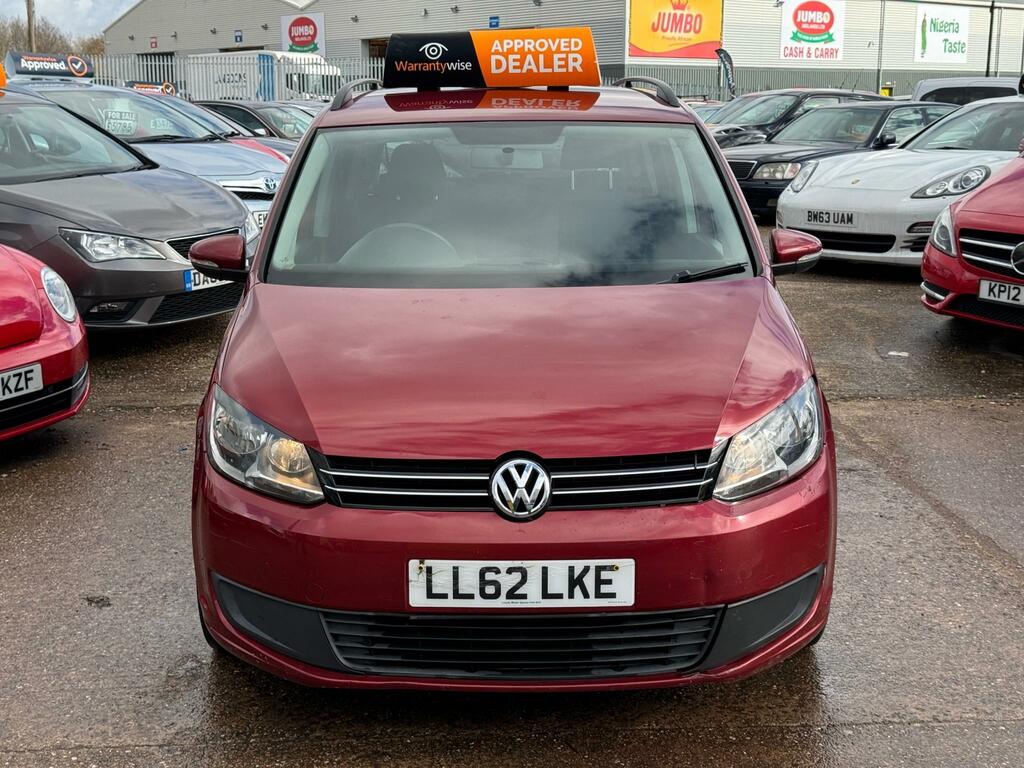 Volkswagen Touran 1.6 Tdi S Mpv LL62LKE Red #3
