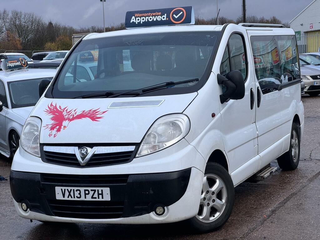 Vauxhall Vivaro Combi Vivaro 2900 Combi Cdti Swb White #2