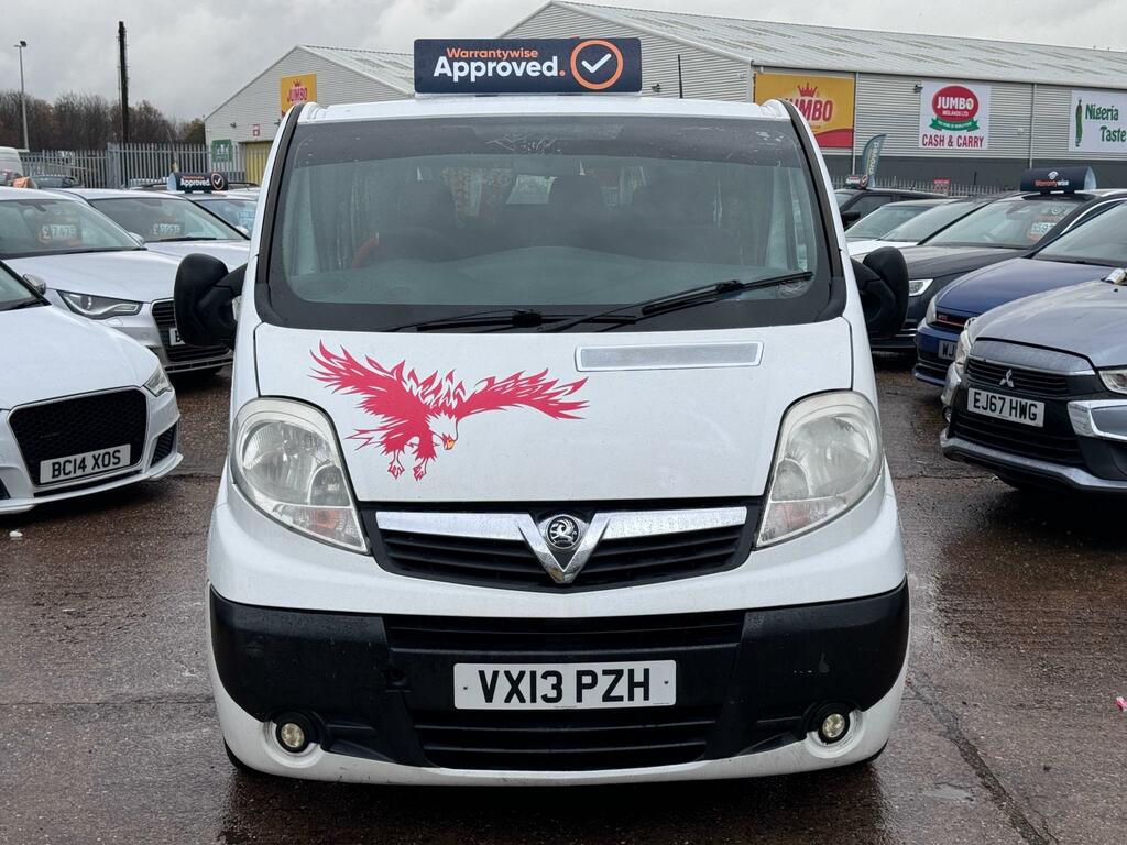 Vauxhall Vivaro Combi Vivaro 2900 Combi Cdti Swb White #3