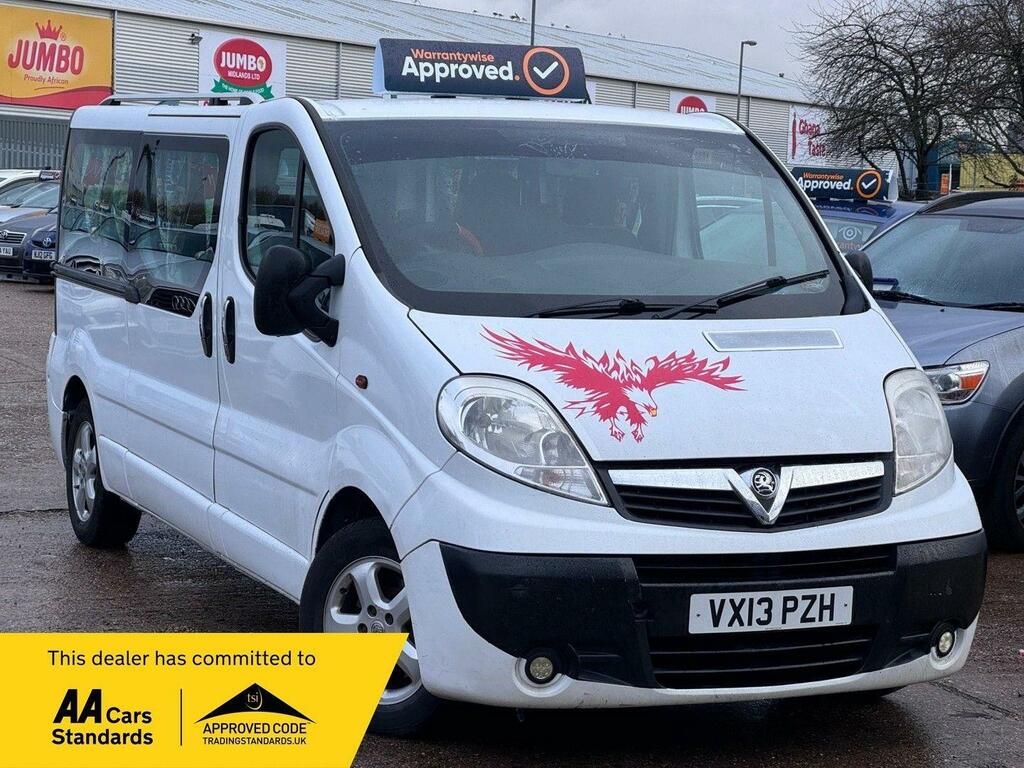 Vauxhall Vivaro Combi Vivaro 2900 Combi Cdti Swb White