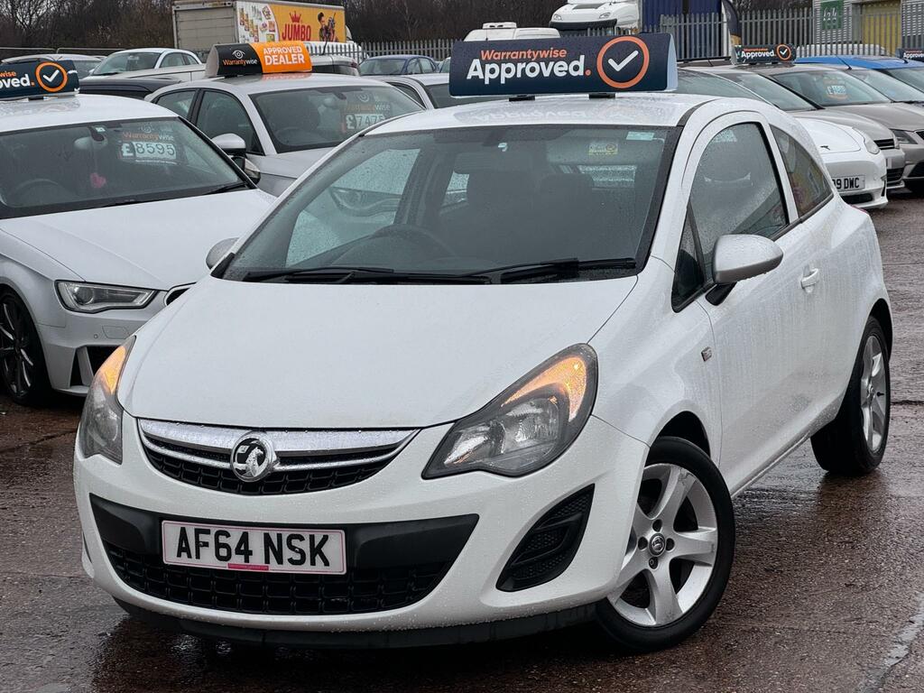 Vauxhall Corsa Sting Ecoflex AF64NSK White #2