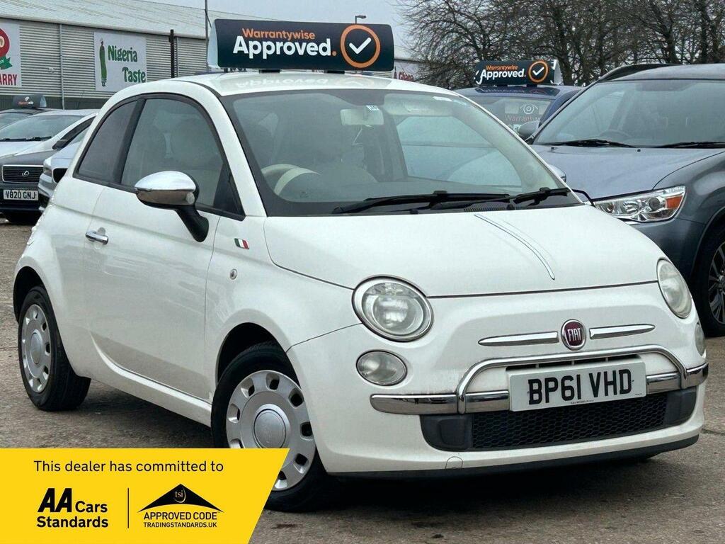 Fiat 500 1.2 Lounge Hatchback Dualogic Euro 4 6 White