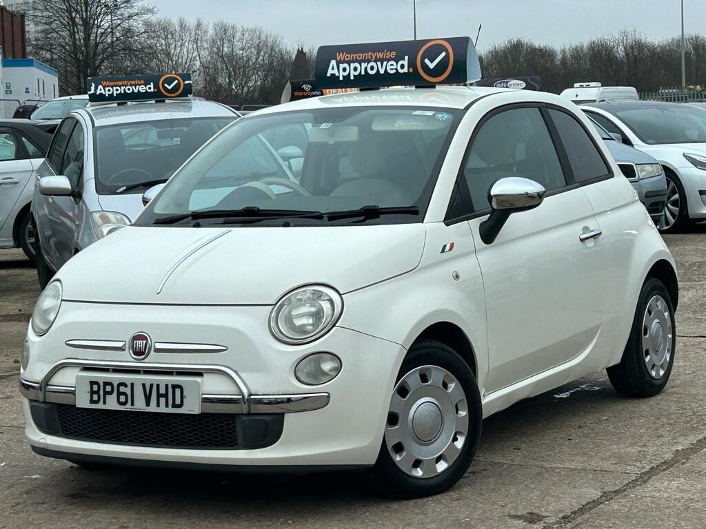 Fiat 500 1.2 Lounge Hatchback Dualogic Euro 4 6 White #2