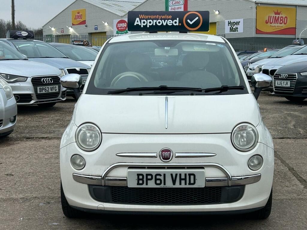 Fiat 500 1.2 Lounge Hatchback Dualogic Euro 4 6 White #3
