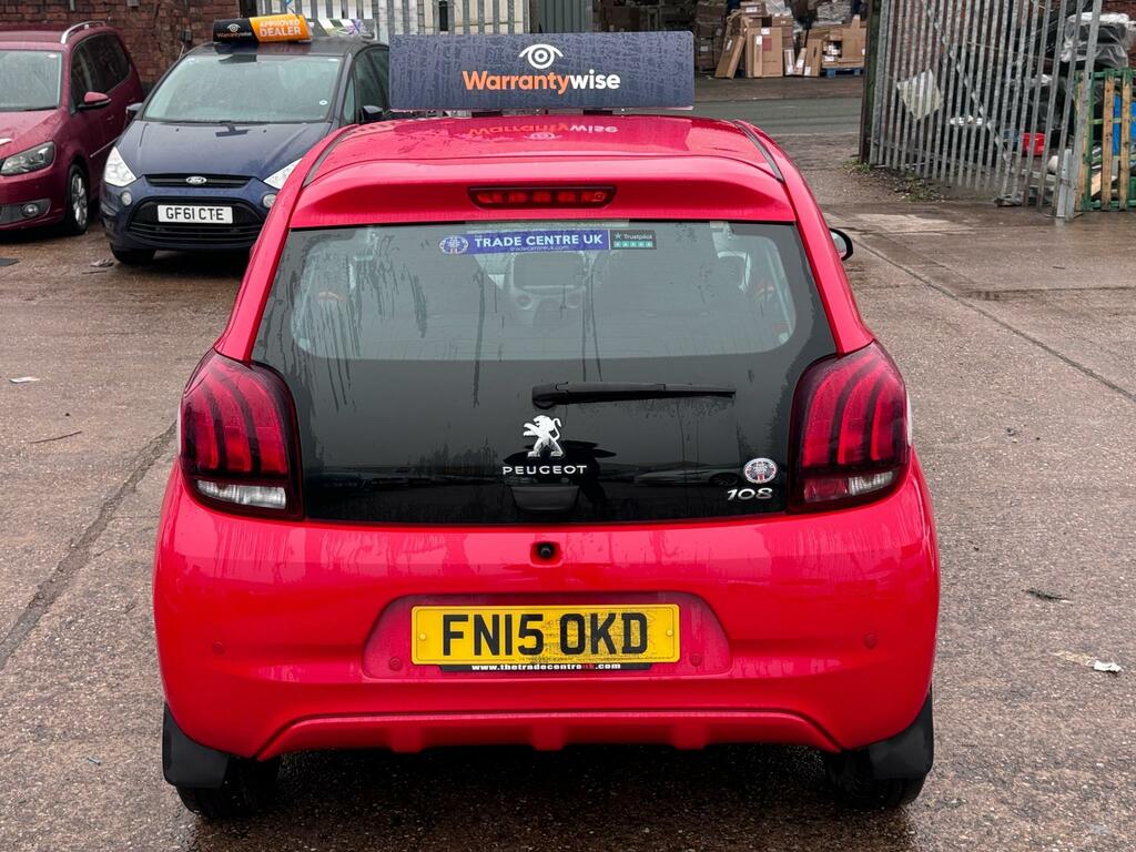 Peugeot 108 Active Semi-auto Red #6