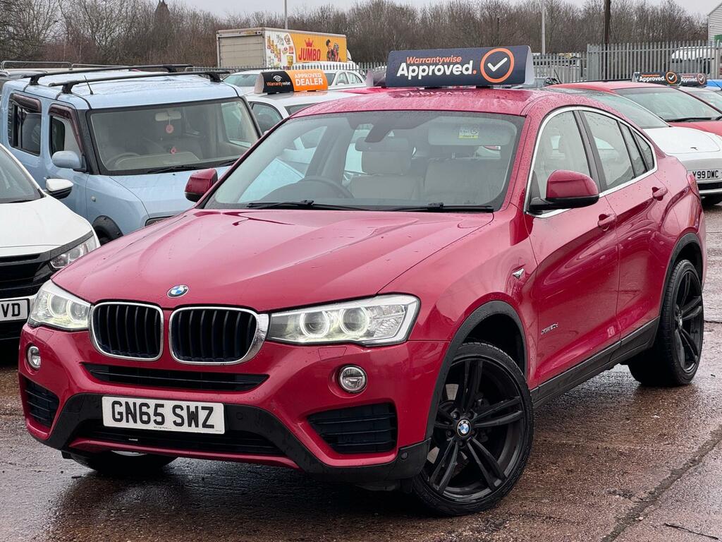 BMW X4 Xdrive 20D Se GN65SWZ Red #2